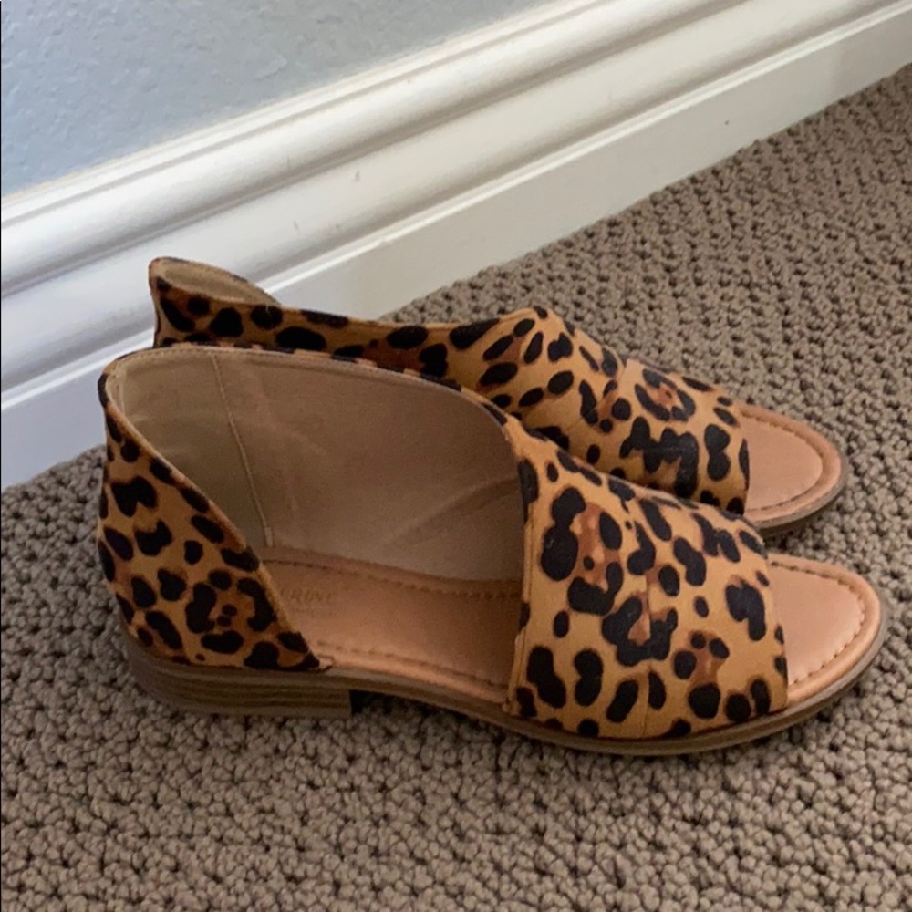 Catherine Malandrino Cut Out Sandals